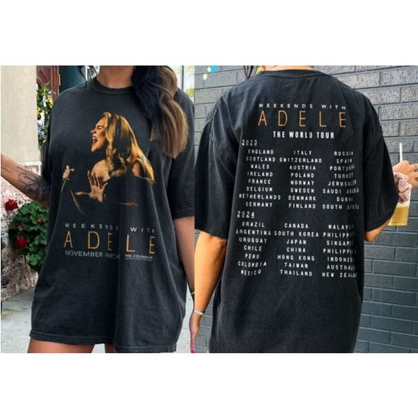 Adele Shirt, The World Tour 2023-2024 Shirts-image