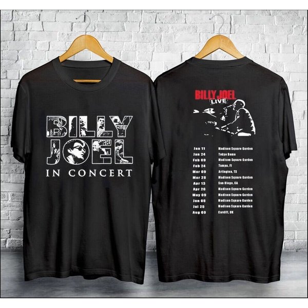 Billy Joel World Tour 2024 Unisex Shirt, Billy Joel Shirt, Gift For Fan-image