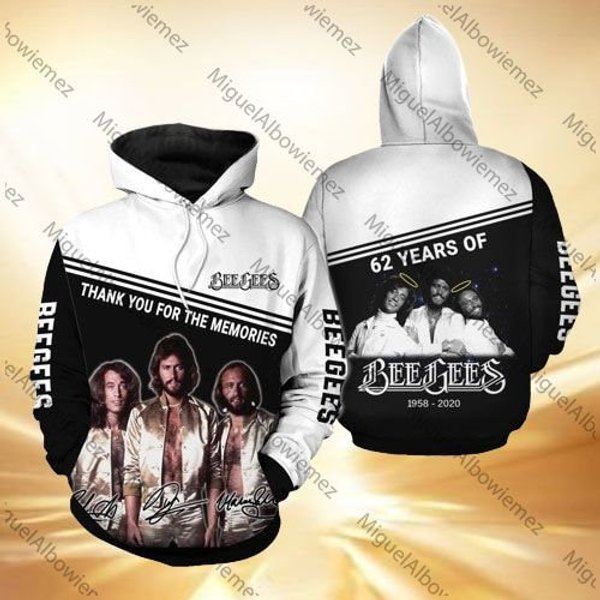 Bee Gees 3D Hoodie Gift-image