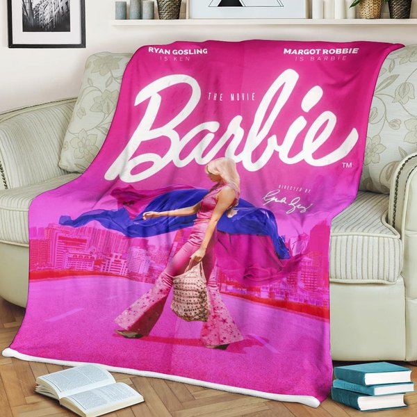 Barbie Blanket, Margot Robbie Sofa Cover-image