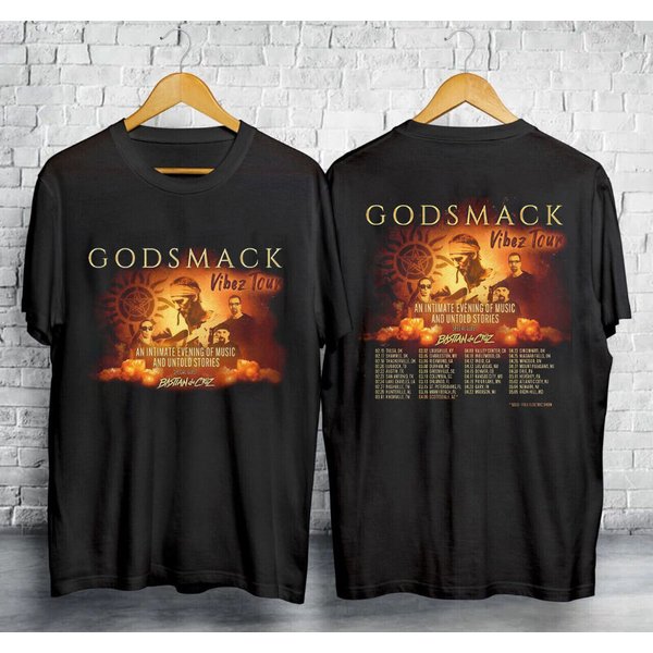 Godsmack Vibez Tour 2024 Unisex Shirt-image