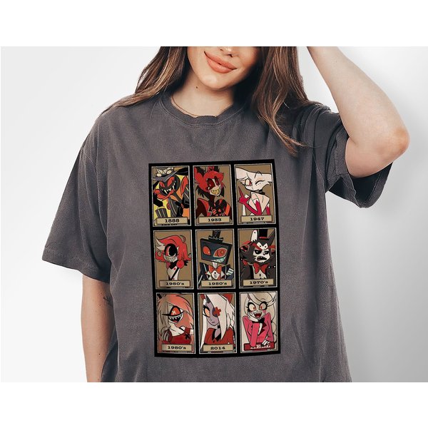 Hazbin Hotel Characters Of Years Shirt-image