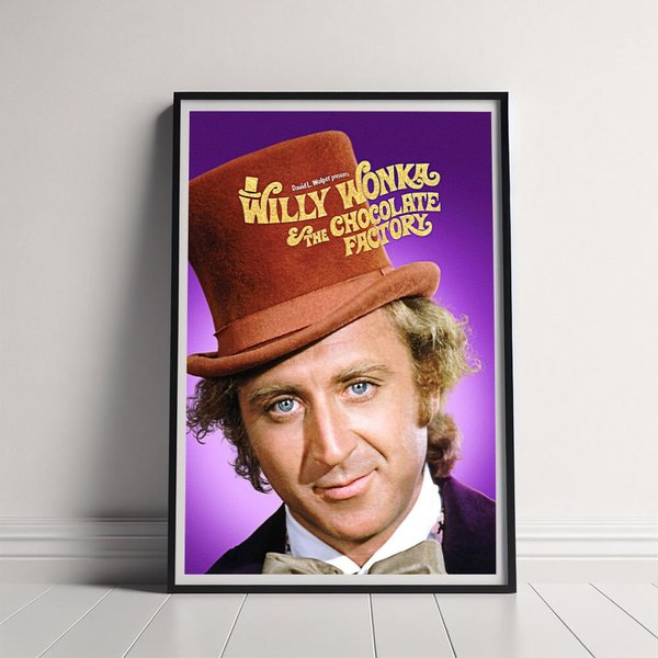 Willy Wonka And Chocolate Factory Movie Poster-image