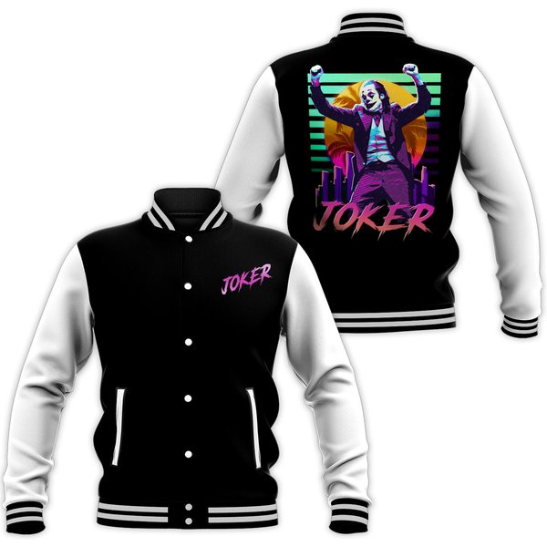 We Are Never Too Old For Joker Horror Movie Halloween Baseball Jacket-image