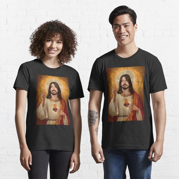 Grohl Jesus Funny T-Shirt-image