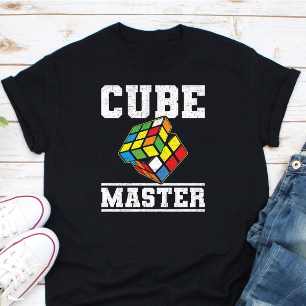 Cube Master Rubik Cube Rubik Solve Lover T-Shirt-image