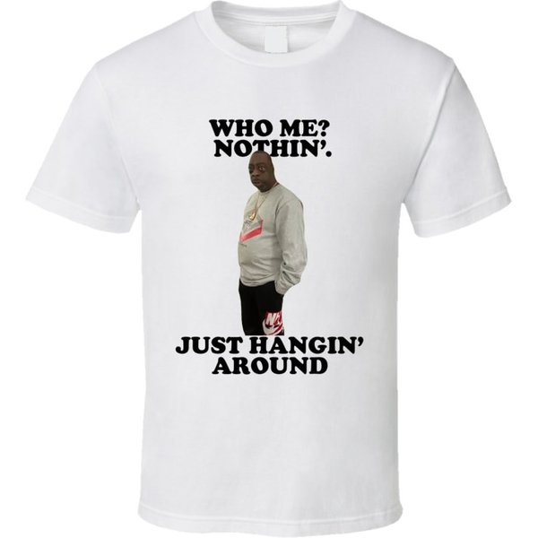 Who Me Nothin Just Hangin Around Beetlejuice Meme T Shirt-image