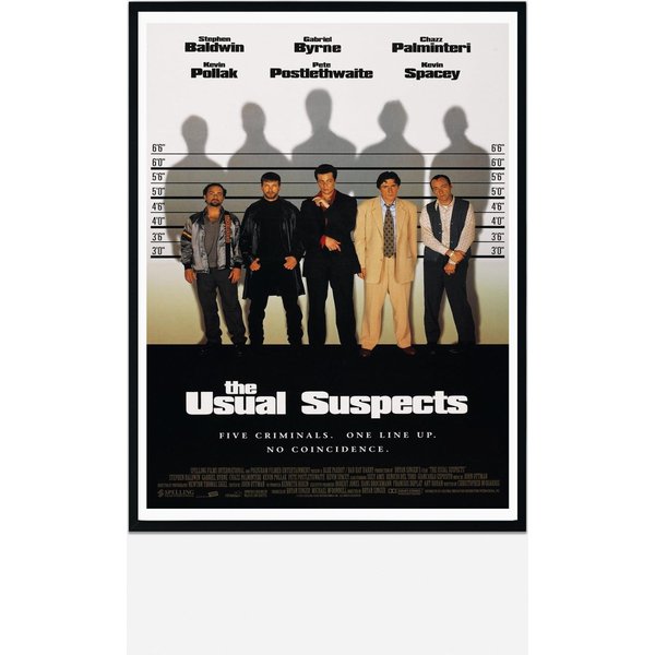 The Usual Suspects Movie Poster-image