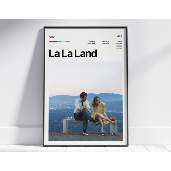 La La Land Movie Poster - Wall Art Decor-image