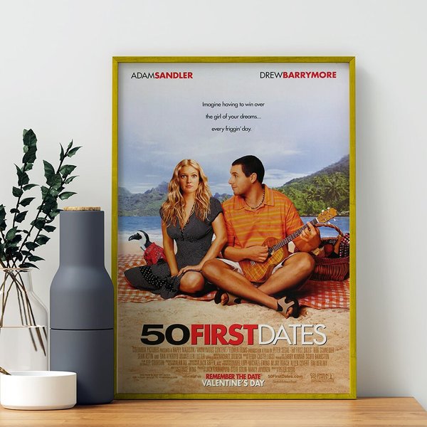 50 First Dates Movie Poster-image