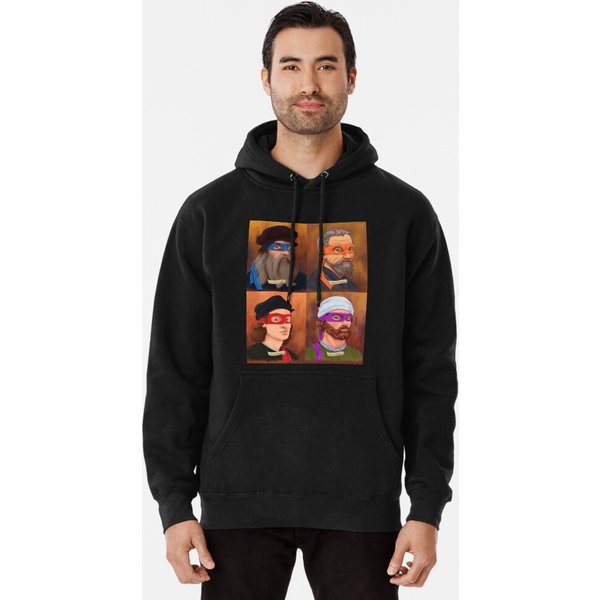 The Renaissance Ninja Artists Tmnt Teenage Mutant Ninja Turtles Hoodie