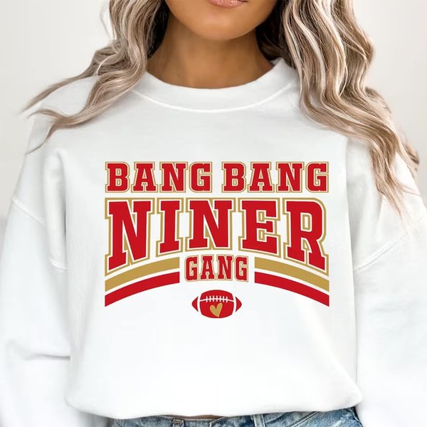 Bang Bang Niner Gang Shirt, Purdy #13Shirt, San Francisco Football Shirt-image