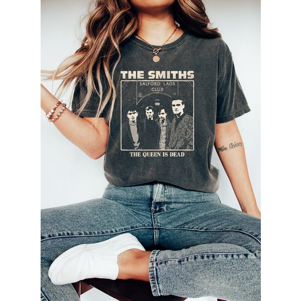 The Smiths Shirt, The Smiths Vintage T-Shirt-image