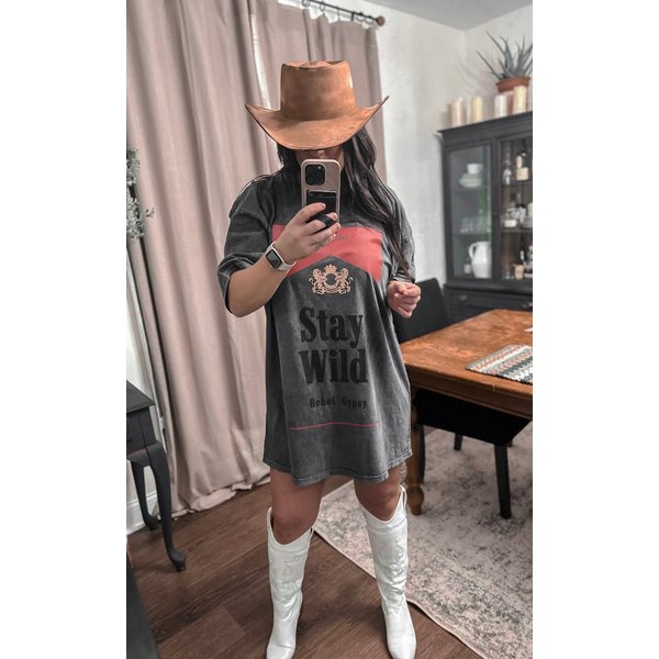 Ladies Festival Shirt Dress, Nashville Outfit, Country Concert Top-image