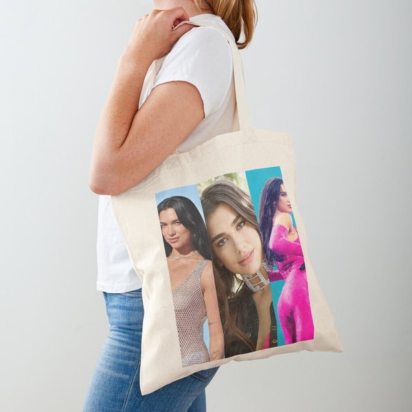 Dua Lipa Collage Tote Bag