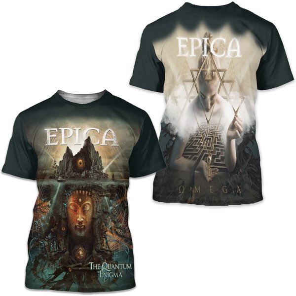 3D Cool Tshirt For All Fans Of Epica-image