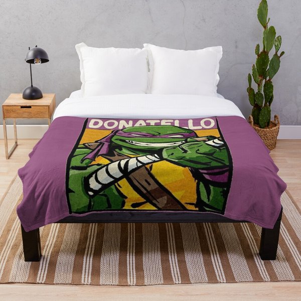 Donatello Tmnt Teenage Mutant Ninja Turtles Blanket-image