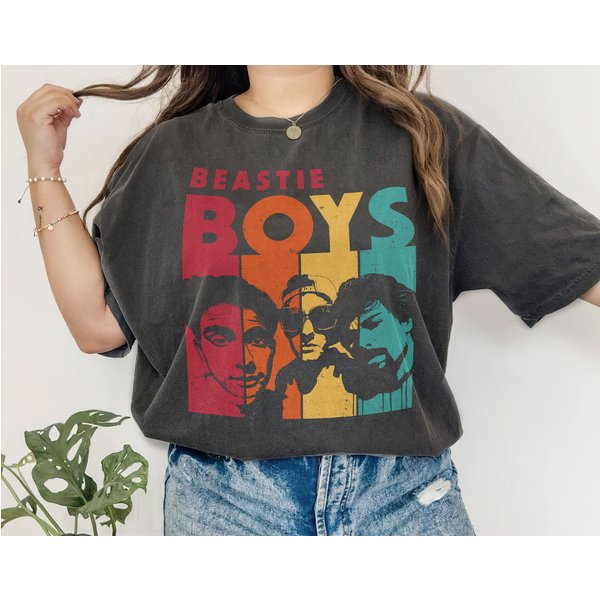 Vintage Beastie Boys Band Shirt, 90'S Music Shirts-image