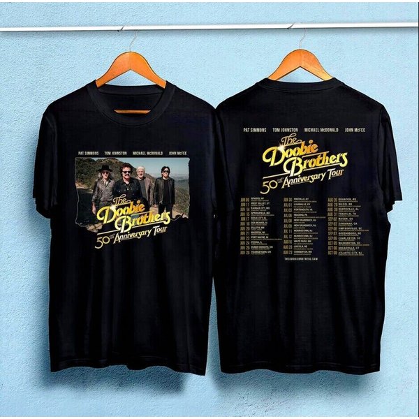 The Doobie Brothers World Tour 50Th Anniversary T-Shirt-image