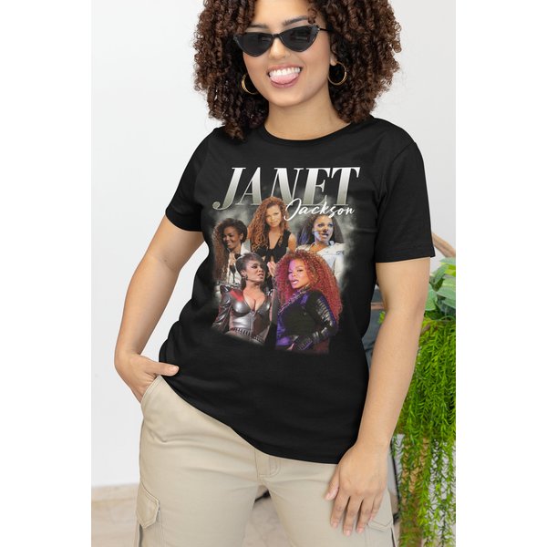 Janet Jackson Music Artist Graphic Tee-image