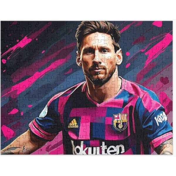 Lionel Messi Jigsaw Puzzle, Soccer Goat Jigsaw Puzzle