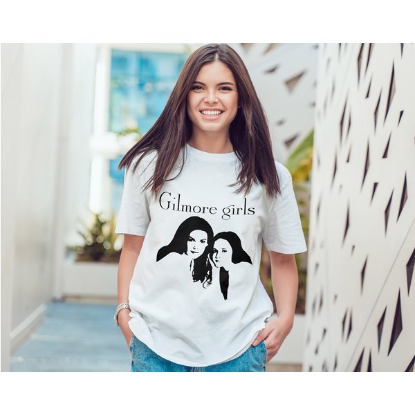 Funny Gilmore Girls Minimalist Poster Gilmore Girls T-Shirt-image