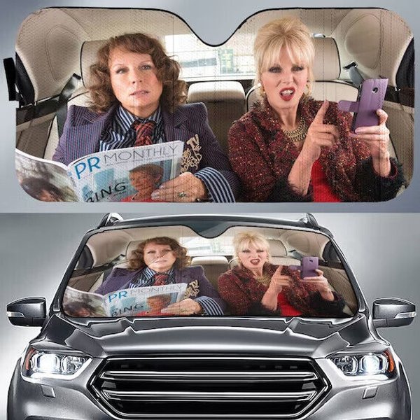 Absolutely Fabulous Sitcom Movies Car Sun Shade-image