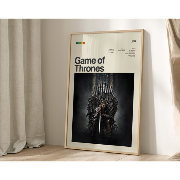 Game Of Thrones Poster Print, Tv Show Poster-image