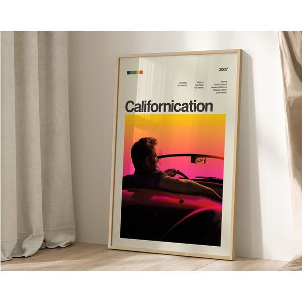 Californication Poster Print, Tv Show Poster-image