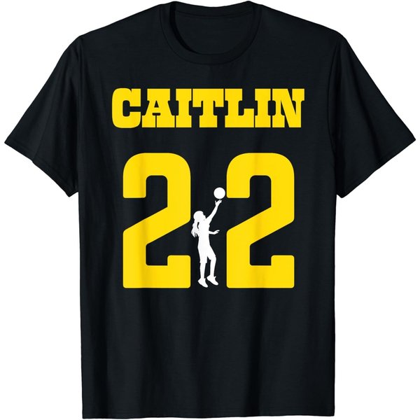 Caitlyn Clark 22 Iowa Girls And Boys T-Shirt-image