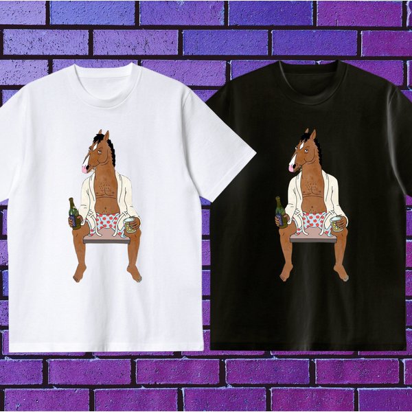 Drinker Bojack Bojack Horseman T-Shirt-image