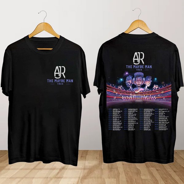 Ajr The Maybe Man Tour 2024 T Shirt, Ajr Band Concert Shirt-image