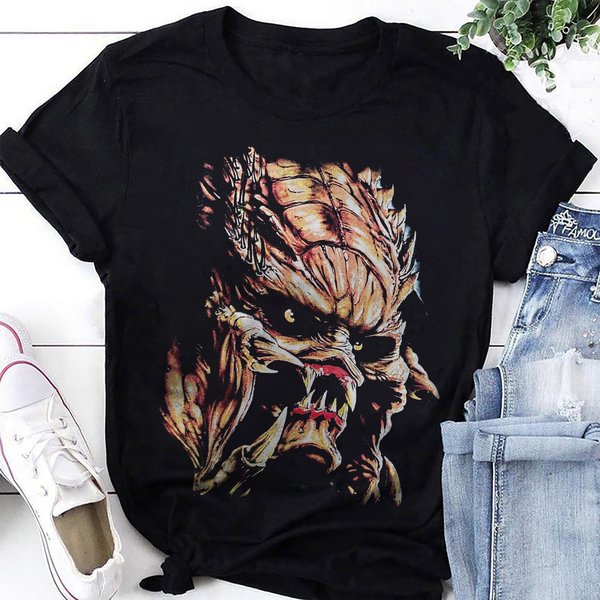 Vintage Predator Horror T-Shirt-image