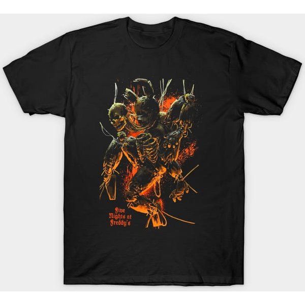 Springtrap Five Nights At Freddy Fanart Fnaf Unisex T-Shirt-image