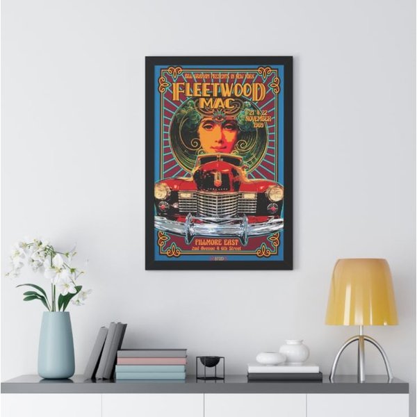 Vintage Fillmore East Pop Music Poster-image