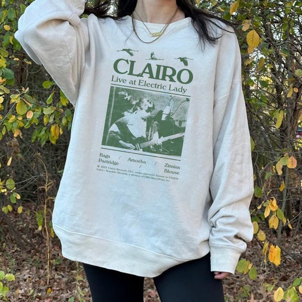 Clairo Sling Album Live At Electric Lady Sweatshirt-image