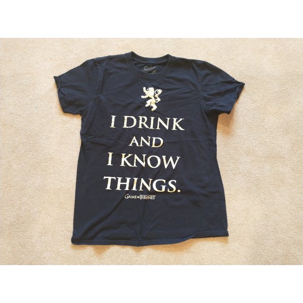 Vintage I Drink And I Know Things T-Shirt-image