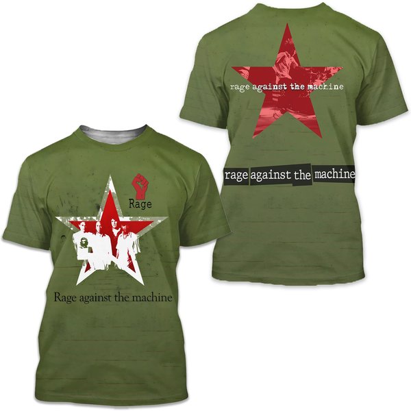 Rage Against 3D T-Shirt-image