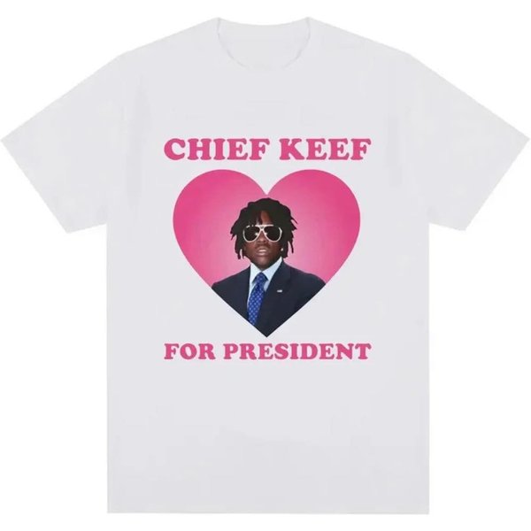 Chief Keef For President Shirt New Women's Chief Keef T-Shirt-image