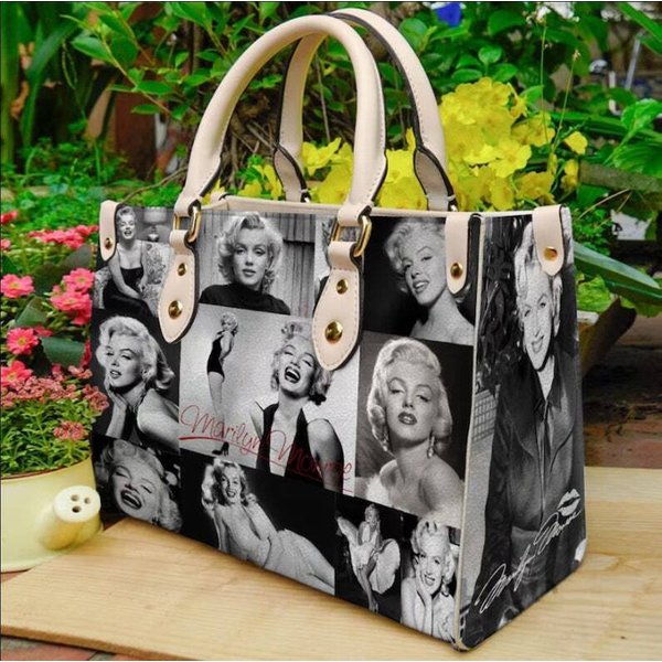 Marilyn Monroe Leather Handbag-image