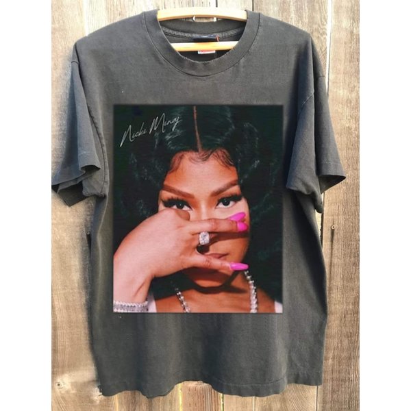 Vintage Nicki Minaj Shirt, Nicki Minaj Fan Gift, Pink Friday 2 Shirt-image