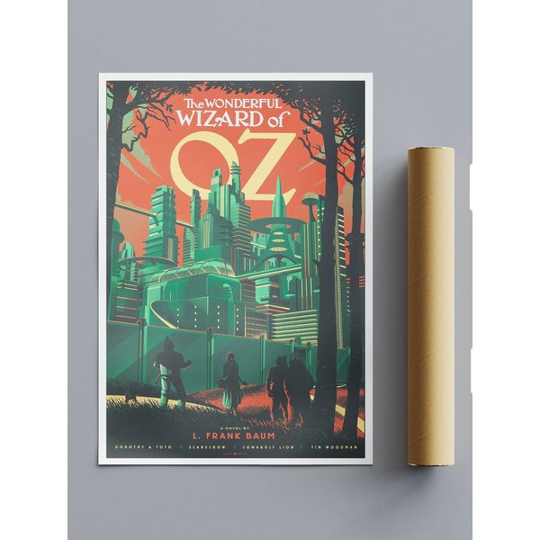 The Wizard Of Oz Reworked Movie Poster-image