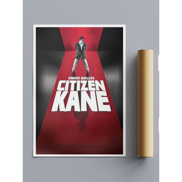 Orson Welles Citizen Kane Alternative Movie Poster V3-image