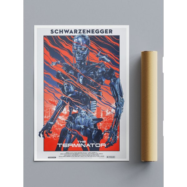 The Terminator Reimagined Movie Poster-image