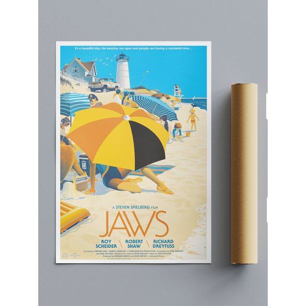 Jaws Reimagined Movie Poster-image