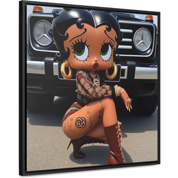 Betty Boop Glam & Luxury Floating Premium Matte Vertical Posters-image