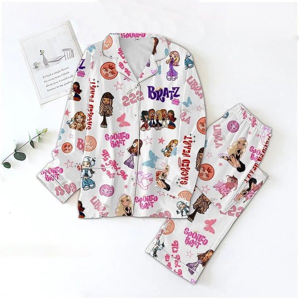 Bratz Pajamas Set, Spoiled Brat Holiday Pajamas Set-image
