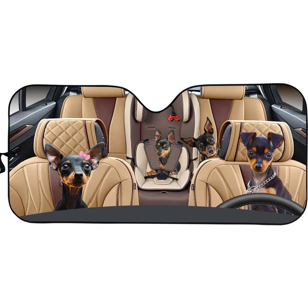 Miniature Pinscher Family Ideas Sun Shade