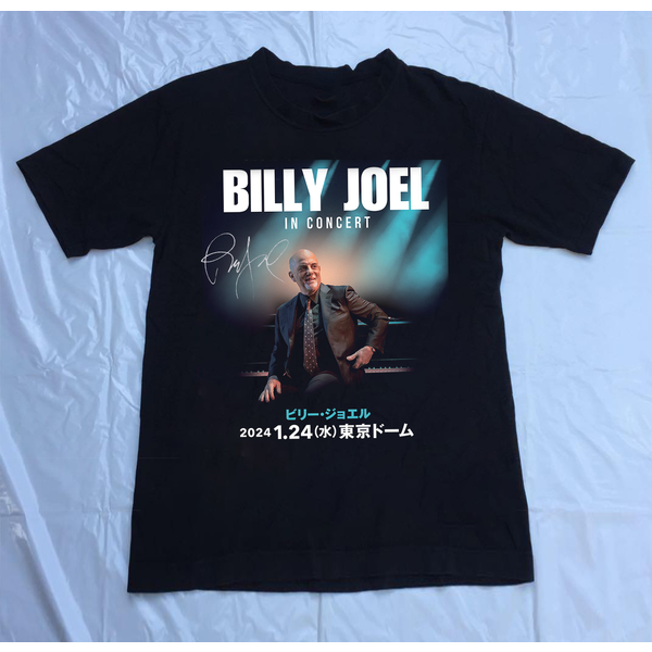 Billy Joel In Concert 2024 Signature T-Shirt-image