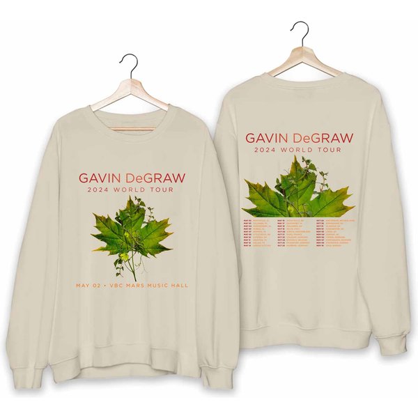 Gavin Degraw 2024 World Tour Sweatshirt-image